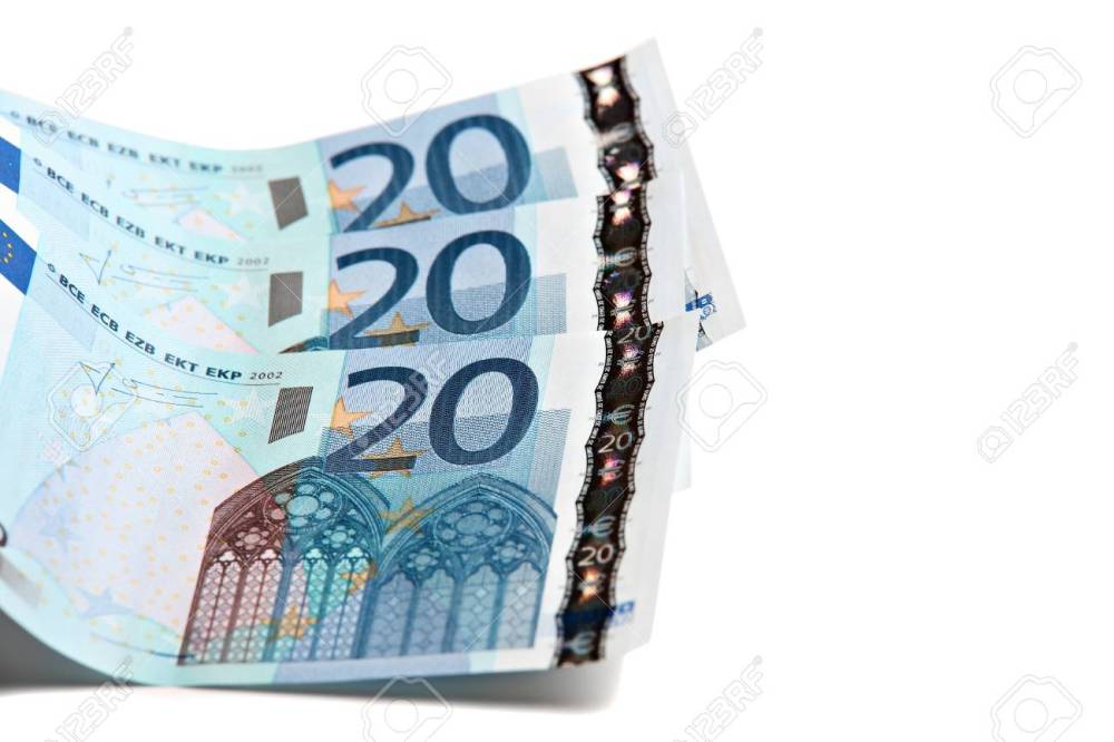 60-euros-isolated-on-white